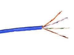 BELKIN CAT5E SOLID BULK 4PR;24AWG 500 BLUE PLNM