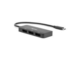 ROCSTOR USB-C 4K TRIPPLE DISPLAYPORT ADAPTER, 3X