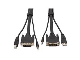 TRIPP LITE DVI KVM CABLE KIT USB 3.5MM AUDIO 10FT