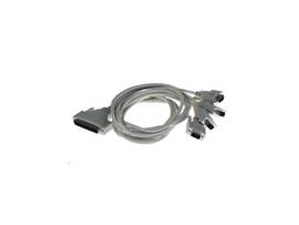 QUAD CABLE 37 WAY D TO 4X9 PIN