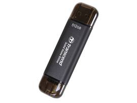 TRANSCEND 512GB, EXTERNAL SSD, ESD310C, USB 10GBPS, TYPE C/A