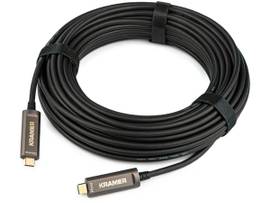 KRAMER USB 3.1 C(M) TO C(M) GEN-2, OPTIC CABLE-50FT