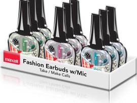 MAXELL NAIL POLISH DISPLAY 9PCS