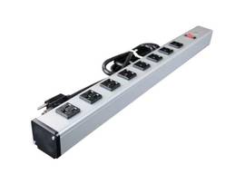 LEGRAND-WIREMOLD LC 24IN GRAY W/8 5-15R R