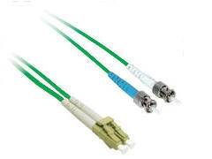 LEGRAND-ORTRONICS C2G 3M LC-ST 9/125 OS1 PLN FIBER-GRN