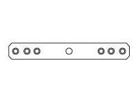 TRANSITION DIN RAIL MOUNT BRKT FITS