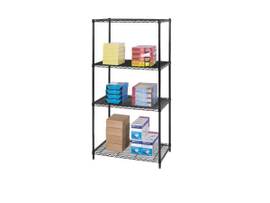 SAFCO SHELVING WIRE IND STARTER BLK