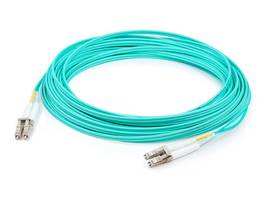 ADD-ON 50M LC M/M OM4 AQUA STRAIGHT PATCH CBL