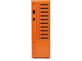 BRETFORD 10Bay,Config RFID, 1XAC, Tangerine