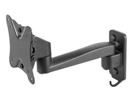 MONOPRICE COMMERCIAL SERIES FULL-MOTION MODULAR TV WALL MOUNT BRACKET FOR TVS 13IN TO 27IN_ MAX WEIGHT 44 LBS_ EXTENSION RANGE OF 3.3IN TO 10.4IN_
