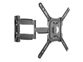 MONOPRICE EZ SERIES FULL-MOTION ARTICULATING TV WALL MOUNT BRACKET FOR LED TVS 23IN TO 55IN, MAX WEIGHT 77 LBS