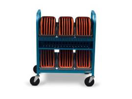 BRETFORD CUBE TRANSPORT 30X W/ CADDIES, 90DEG,PA