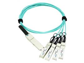 AXIOM 40GBASE-AOC QSFP+ TO 4 SFP+ ACTIVE OPTICAL CABLE ARISTA COMPATIBLE, 25M