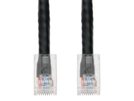 ADD-ON 7FT RJ-45 M/M CAT6 BLACK CU PATCH CBL