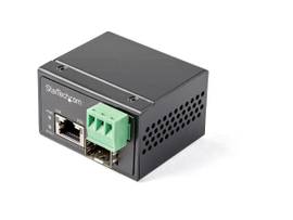 POE+ FIBER TO ETHERNET MEDIA CONVERTER