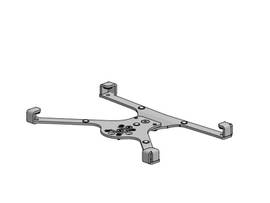 SPACEPOLE X-FRAME TABLET MOUNT: HP PRO 608 (BLK)