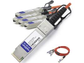 AddOn Cisco QSFP-4X10G-AOC2M to Juniper Networks EX-SFP-10GE-AOC-3M Compatible 4