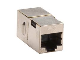 BLACK BOX CORP CAT5E SHIELDED CROSSPIN COUPLER SIL 10PK