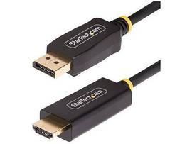 STARTECH 6.6FT (2M) DISPLAYPORT TO HDMI ADAPTER CABLE, 4K 60HZ WITH HDR, DP TO H