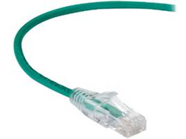CAT6A 500-MHz 28AWG Snagless Patch Cable UTP CM PVC RJ45 GN 7FT