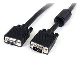 Monitor Extension Cable - VGA Left Connector - Female Left Gender - VGA Right Co