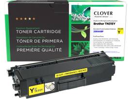 CLOVER IMAGING REMANUFACTURED HIGH YIELD YELLOW TONER CARTRIDGE FOR BROTHER TN315