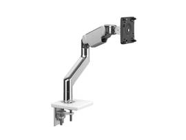 HUMANSCALE M8.1 - SINGLE MTR, CLAMP MT (ALUM/WHT)