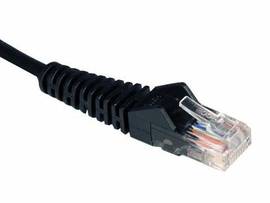 TRIPP LITE CAT5E 350MHZ BLACK SNAGLESS MOLDED