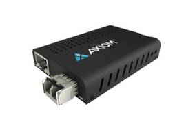 AXIOM MINI 10GBS RJ45 TO 10GBASE-SR MEDIA CONVERTER - MMF, LC, 400M, 850NM