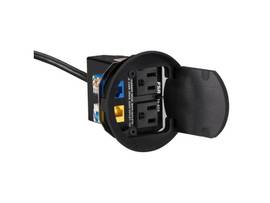 BLACK BOX CORP EASY-AV 2AC ROUND COVER