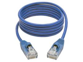 TRIPP LITE CAT5E 350 SNAGLESS SLIM UTP BLUE 4 FT.