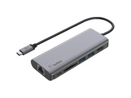 BELKIN USBC 6-IN-1 MULTIPORT ADPT