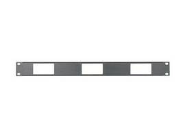 Legrand-Middle Atlantic RCK ACCORIES 1SP PNL W/3DECORA OP BK
