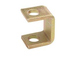 LEGRAND-ORTRONICS CLOSED CLIP, CLEAR ZINC
