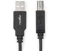 ROCSTOR ROCSTOR PREMIUM HIGH SPEED USB 2.0 - 10 FT USB CABLE - 4 PIN USB TYPE A