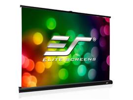 PicoScreen Portable Pull-Up Matte White Screen, Free-Standing, 45in diag., 4:3, Viewing Size: 27in x 36in, Carrying Bag