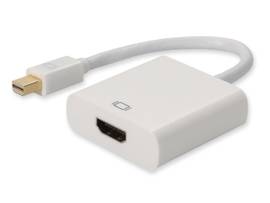ADD-ONMDISPORT2HDMIW 8IN MDP TO HDMI 1.3 M/F A