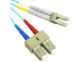 LEGRAND-ORTRONICS C2G 10M LC-SC 10G OM3 PLN FIBER-AQUA