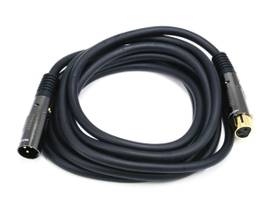 MONOPRICE XLR M TO XLR F 16AWG CABLE 10FT