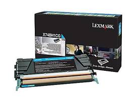 LEXMARK RETURN PROG TNR X748 HI-YLD 10K CYAN