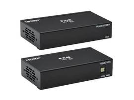 TRIPP 2-PORT HDMI OVER CAT6 EXTENDER KIT TRANSMITTER/RECEIVER 4K 60 HZ HDR 4/4/4 POC 230 FT 701 M TAA