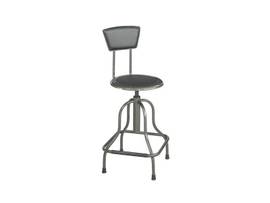 SAFCO STOOL DIESEL HI BASE W BACK