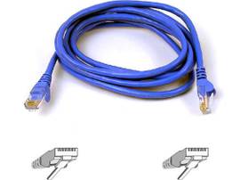 BELKIN CABLE 30 BLUE CAT6 SNAGLESS PATCH