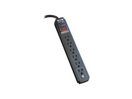 TRIPP LITE BLK SURGE 6 OUTLET 6FT CORD 750 JOULES