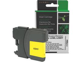 CLOVER IMAGING REMANUFACTURED HIGH YIELD YELLOW INK CARTRIDGE REPLACEMENT FOR BROTHER LC65