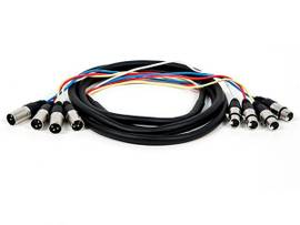 MONOPRICE XLR MALE TO XLR FEMALE SNAKE CABLE 10FT