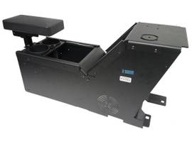 GAMBER KIT, 2012-2019 FORD PI UTILITY CONSOLE BOX, CUP HOLDER AND ARMREST. INCLUDES 3 FACEPLATES AND 3 FILLER PANELS. REPLACES PART # 7160-0411
