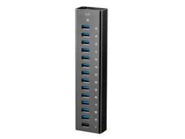 MONOPRICE HEAVY DUTY 13-PORT USB 3.0 HUB W/AC ADAP