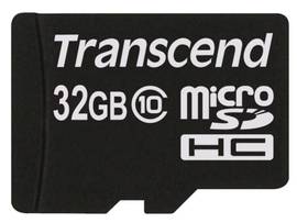 TRANSCEND 32G MICRO SDHC10(NOBOX & ADPTR)