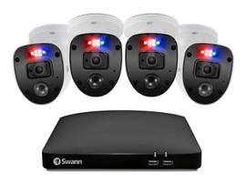 SWANN DVR 8CH 1TB W/4X 1080P SLCAMERAS